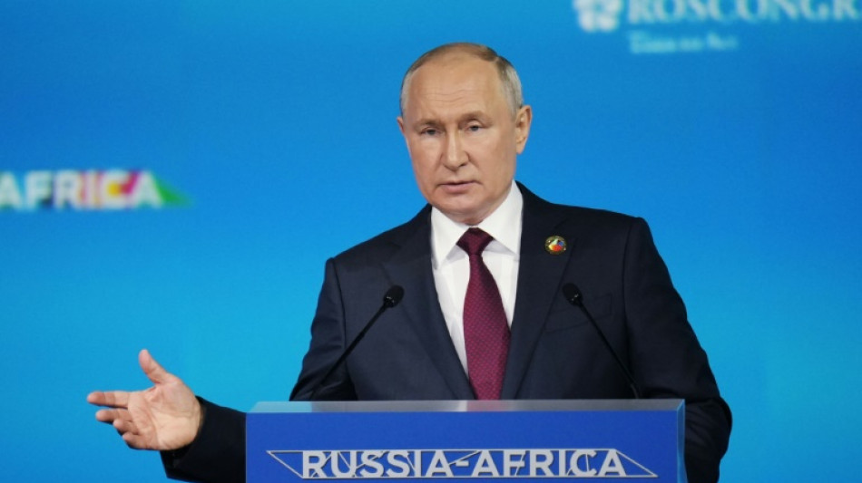 Putin promete granos gratis para seis pa&iacute;ses en cumbre Rusia-&Aacute;frica
