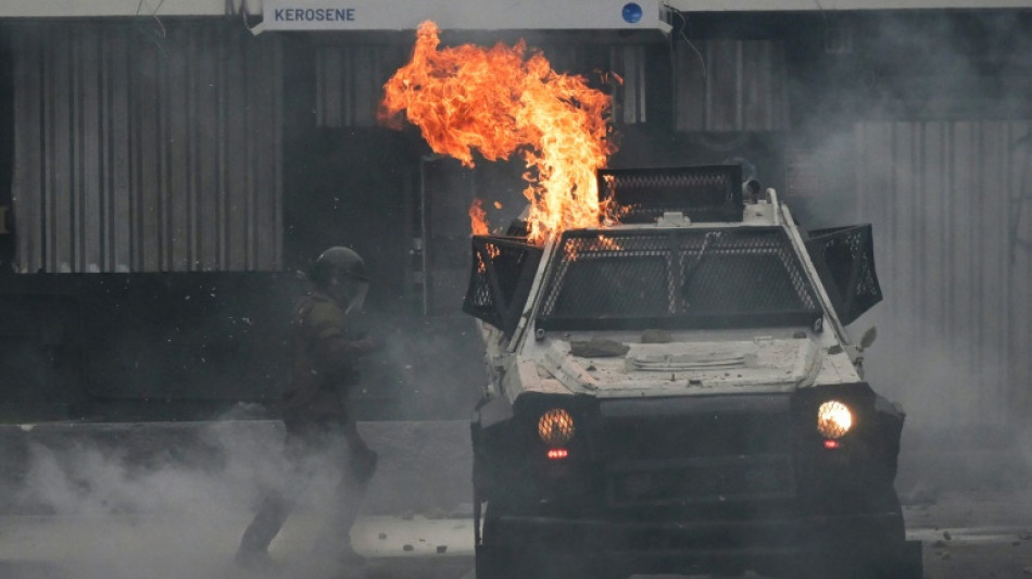 Más de 50 detenidos en choques con la policía en marcha por las víctimas de dictadura en Chile
