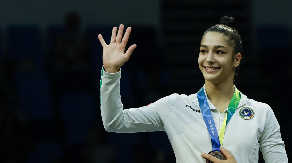 Mondiali ritmica: Raffaeli bronzo nella palla