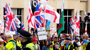 London police arrest nine after clashes at 110,000-strong far-right rally
