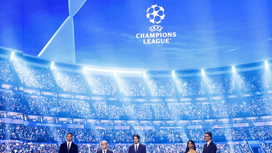 Champions: calendario, si parte il 16/9 con Juve-Borussia