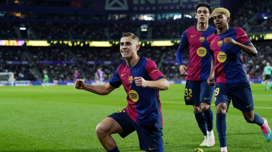 Espagne: Barcelone s'arrache pour l'emporter chez la lanterne rouge Valladolid