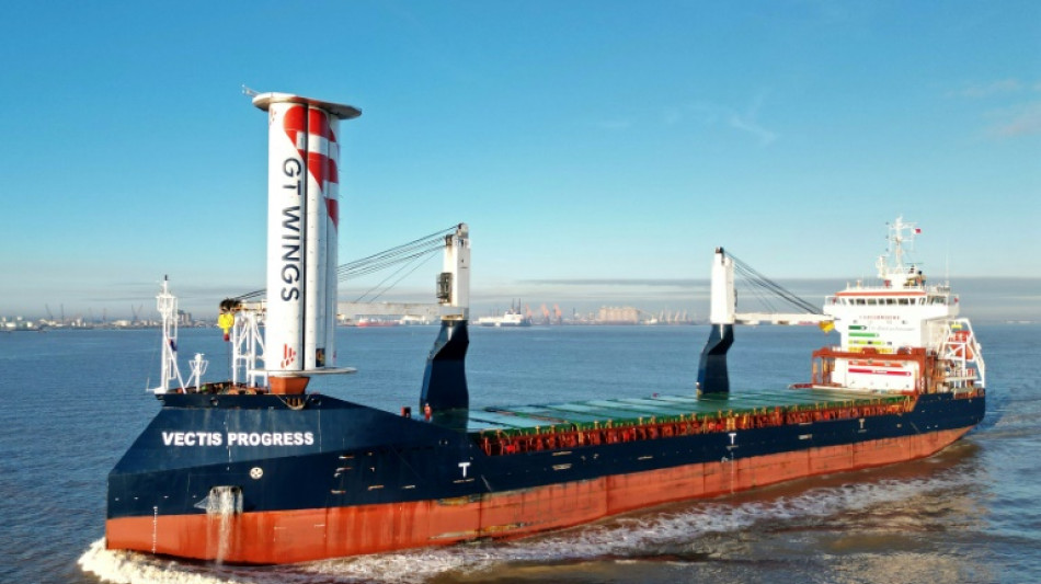 Le Vectis Progress, un "cargo &agrave; voile" port&eacute; par le vent pour limiter le fioul