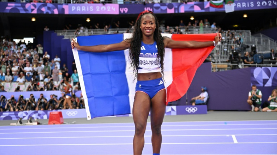 Cyr&eacute;na Samba-Mayela en argent sur 100 m haies, premi&egrave;re m&eacute;daille pour l'athl&eacute;tisme fran&ccedil;ais