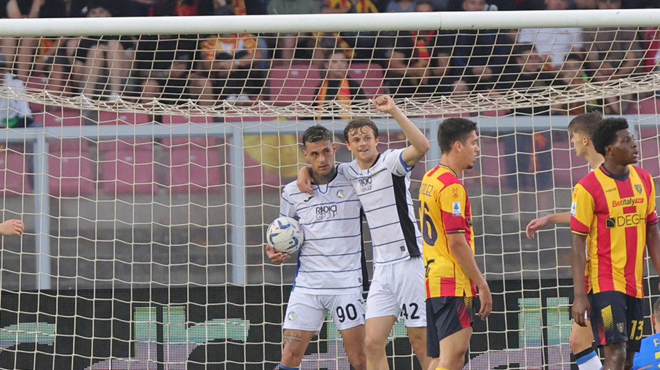 L'Atalanta vince a Lecce ed &egrave; aritmeticamente in Champions