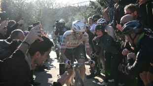 Tadej Pogacar charges to stunning Strade Bianche win