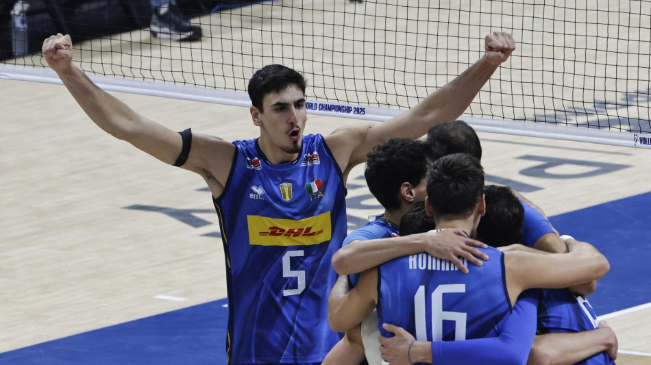 Mondiali volley: azzurri 'ci divertiamo, e diventiamo pi&ugrave; forti'