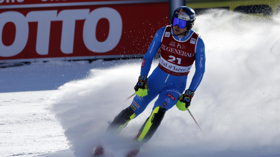 Sci: cdm; Haugan vince slalom Val d'Isere, impresa di Vinatzer 4/o
