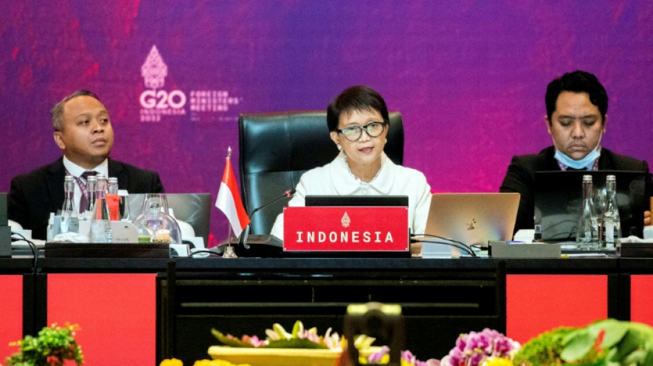 Pa&iacute;ses occidentales en el G20 piden "en coro" a Rusia que cese la guerra en Ucrania