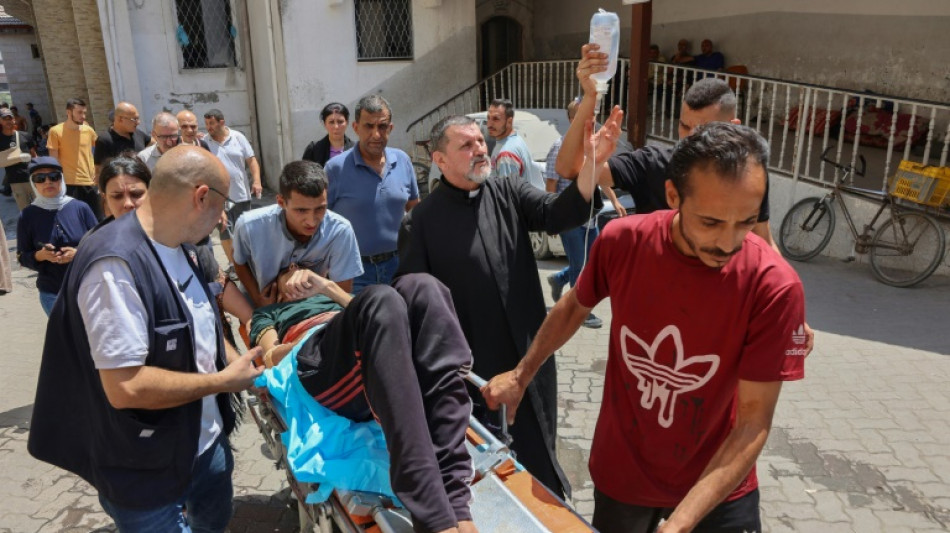 Strike on Gaza's only Catholic church injures several people