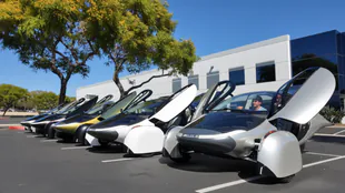 Test T&Uuml;V Rheinland : l'Aptera g&eacute;n&egrave;re 70 km d'autonomie solaire par jour en Californie