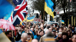 Plusieurs milliers de manifestants &agrave; Londres en soutien &agrave; l'Ukraine