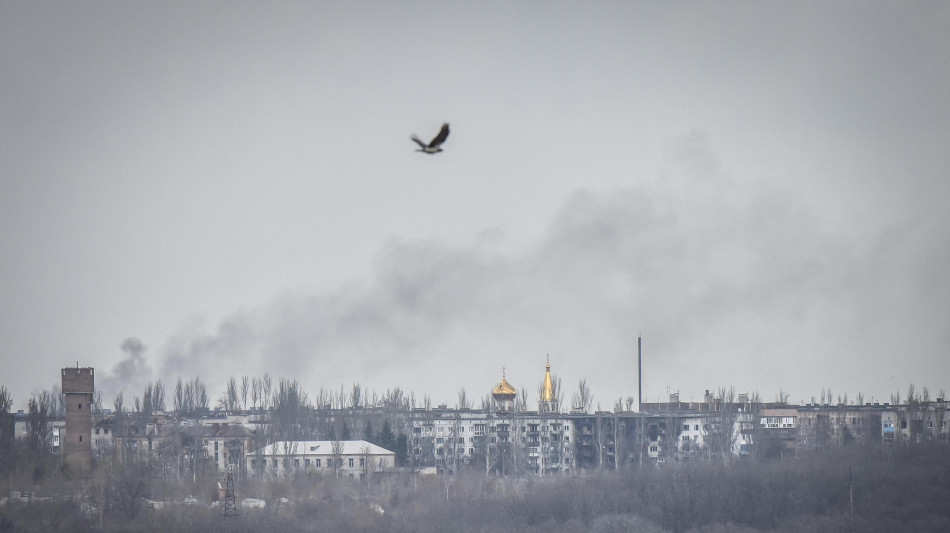'La citt&agrave; orientale ucraina di Chasiv Yar &egrave; carbonizzata'