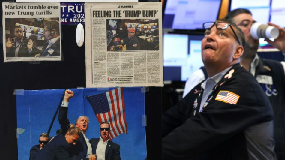 Wall Street termine en nette baisse, fébrile quant aux incertitudes commerciales