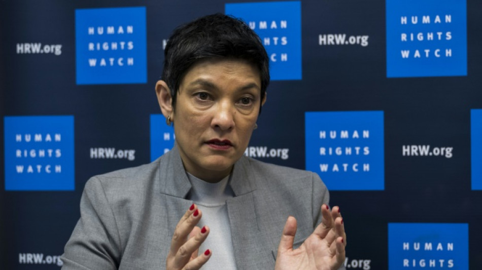 Diretora da Human Rights Watch denuncia a 'hipocrisia' de muitos pa&iacute;ses