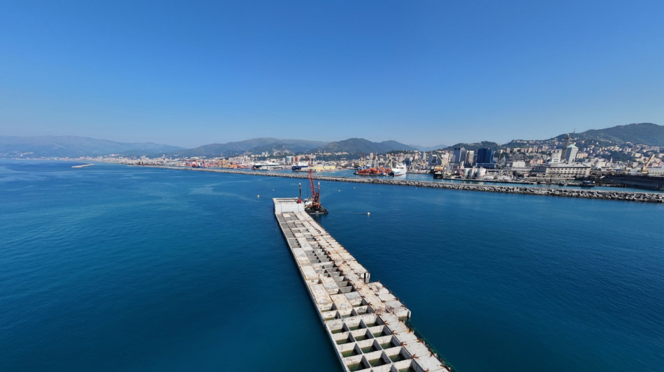 Diga di Genova, a fine agosto inizia costruzione maxicassoni