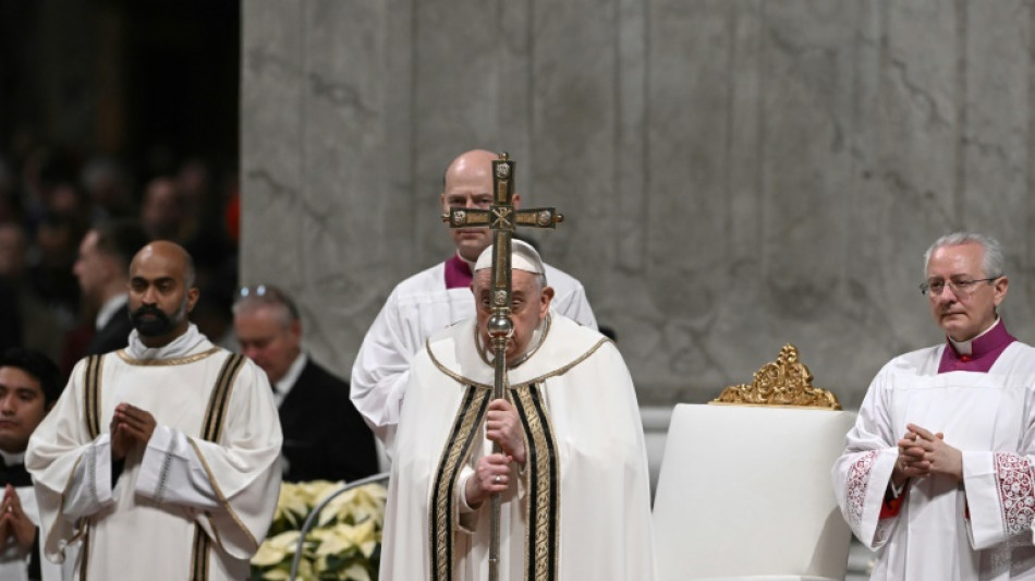Guerre Isra&euml;l-Hamas: "Notre coeur, ce soir, est &agrave; Bethl&eacute;em", dit le pape