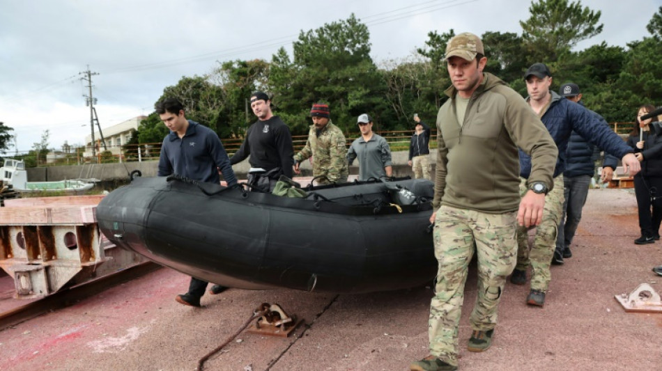 Japon: l'&eacute;pave de l'Osprey am&eacute;ricain tomb&eacute; en mer reste introuvable