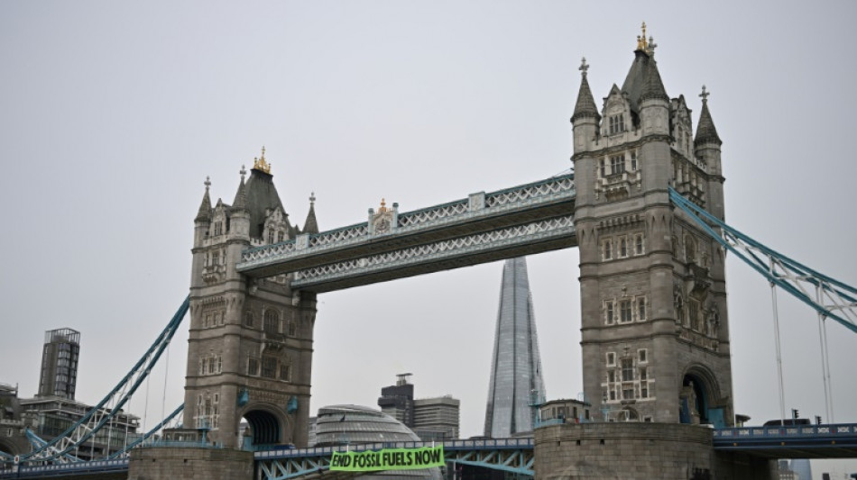 Climat: Extinction Rebellion cible Tower Bridge &agrave; Londres
