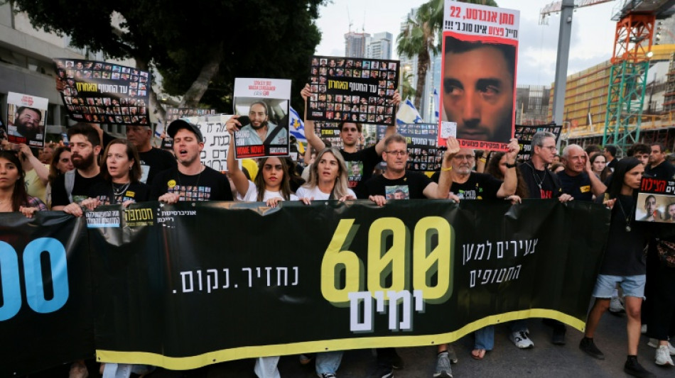 Israel registra grande mobiliza&ccedil;&atilde;o por ref&eacute;ns de Gaza no 600&ordm; dia da guerra