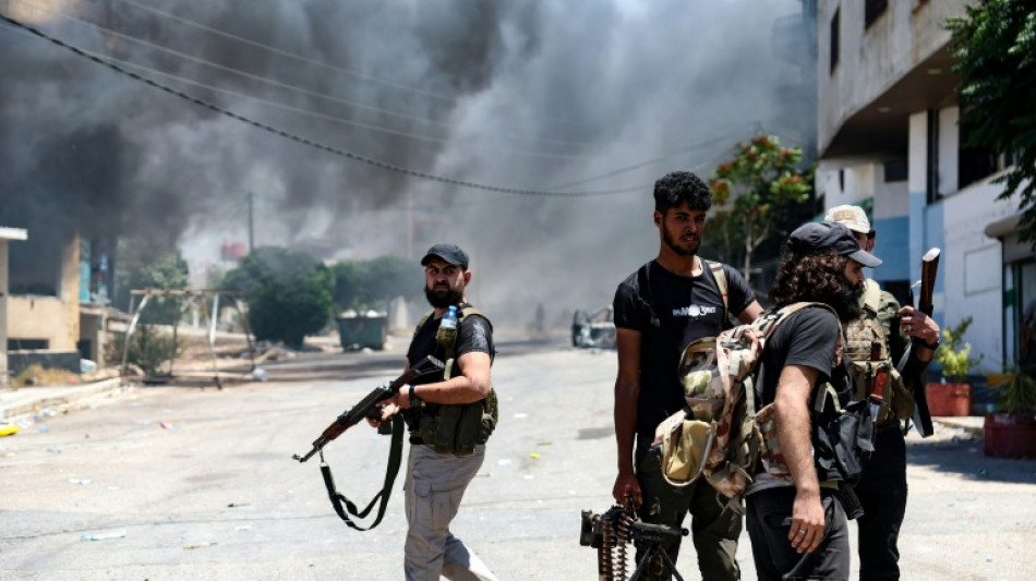 Syrian govt says fighting in Sweida halted after tribal forces pull out