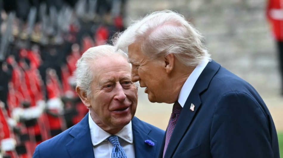 King gives Trump royal welcome on UK state visit