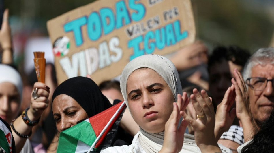 Marchas em apoio aos palestinos reúnem centenas de milhares de pessoas na Europa