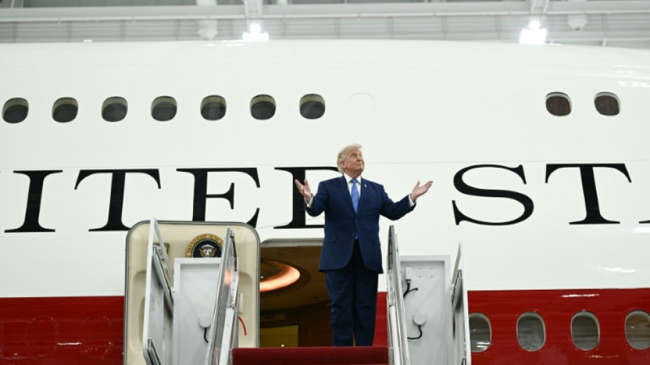 "Maison Blanche volante": Trump d&eacute;voile le nouvel Air Force One donn&eacute; par le Qatar