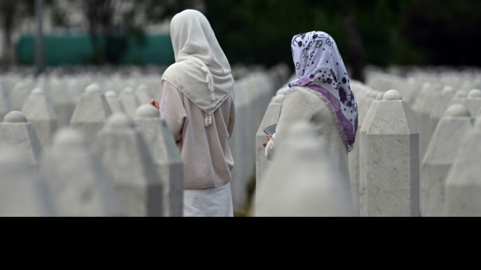 "Douleur dans l'&acirc;me": la Bosnie comm&eacute;more le g&eacute;nocide de Srebrenica, 30 ans apr&egrave;s