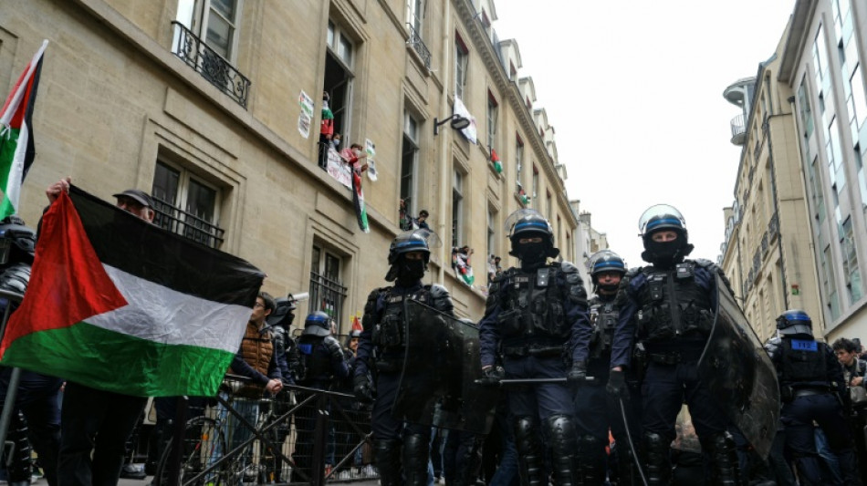 Pariser Uni Sciences Po nach pro-pal&auml;stinensischen Kundgebungen im Online-Betrieb