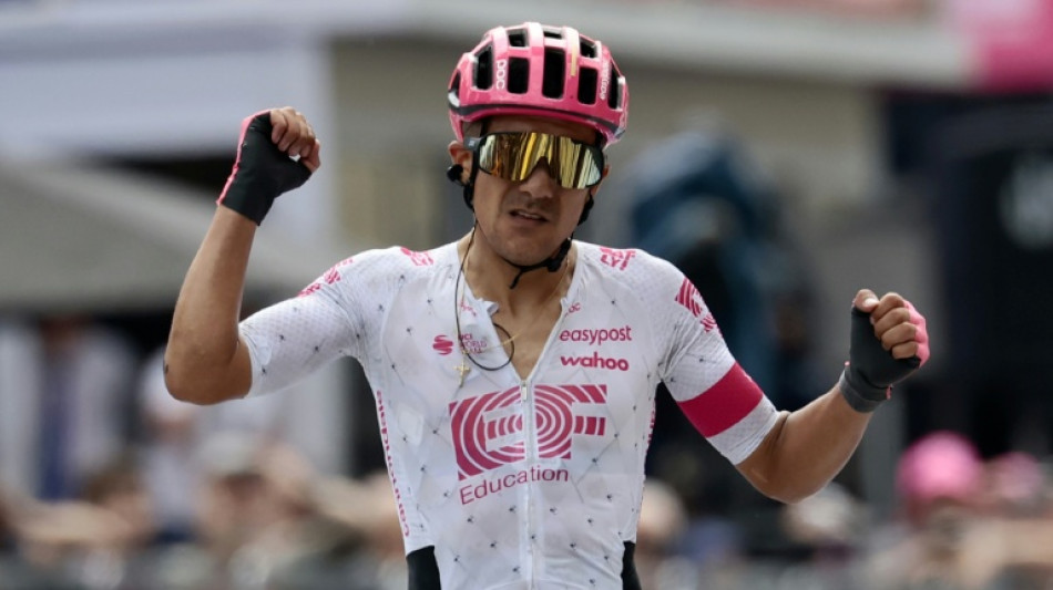 Tour d'Italie: revoil&agrave; Carapaz, Del Toro toujours rose vif