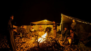 El placer del camping y el senderismo en pleno desierto iraquí