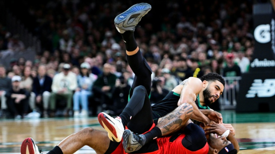 Brown, Tatum propel Celtics in win over Raptors