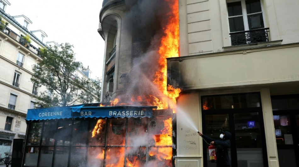 New French PM vows 'profound break' with past as protests flare