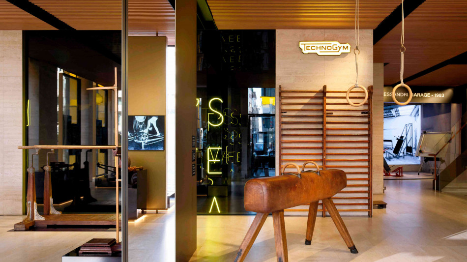 Wellness diventa arte con Technogym, oggetti fitness in mostra