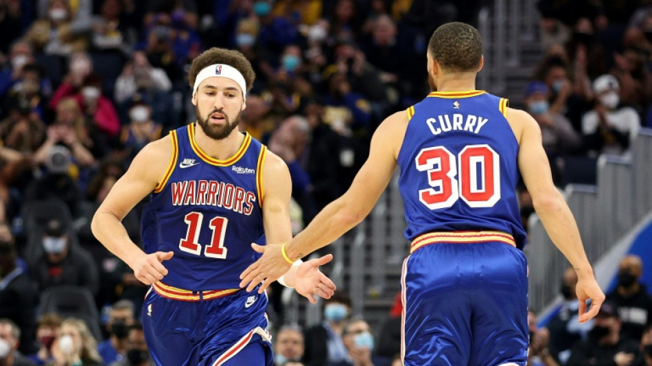NBA: les Warriors disposent des Pistons gr&acirc;ce &agrave; Thompson et Curry