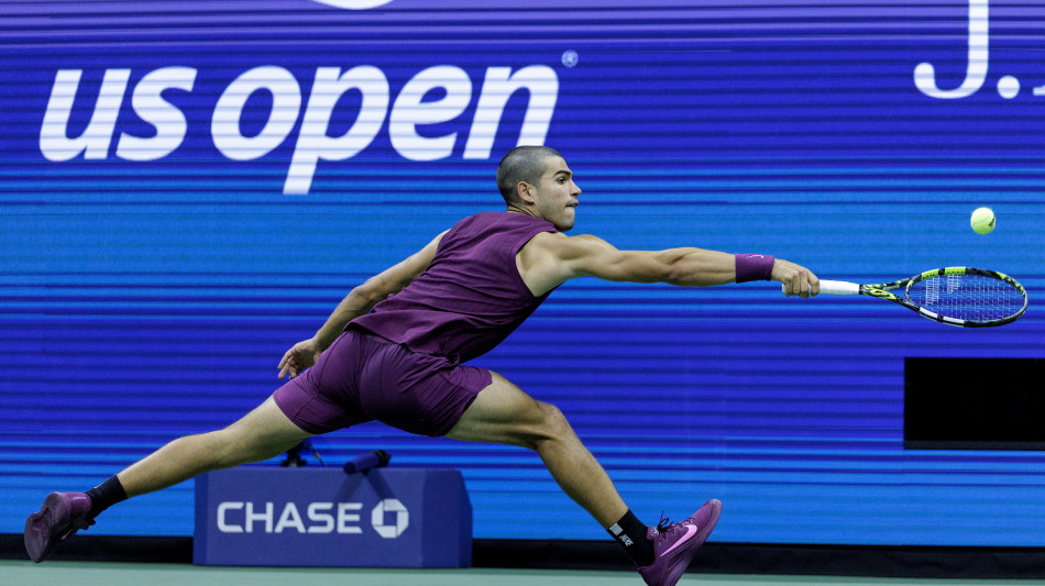 Us Open: Darderi ko, Alcaraz accede agli ottavi