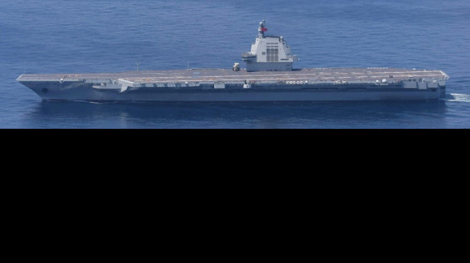 La Chine annonce que son porte-avions dernier cri a transit&eacute; par le d&eacute;troit de Ta&iuml;wan