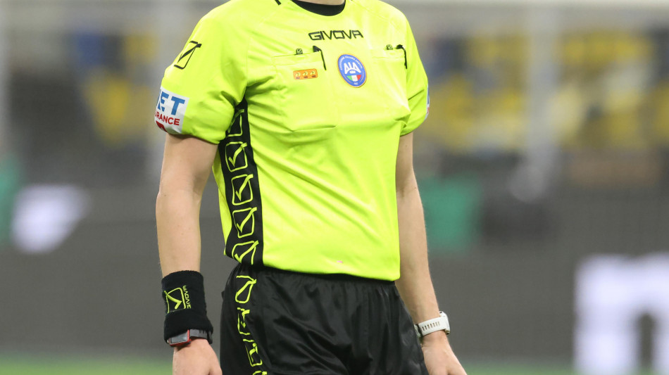 Calcio: La Penna arbitra Atalanta-Milan, a S. Siro c'&egrave; Abisso