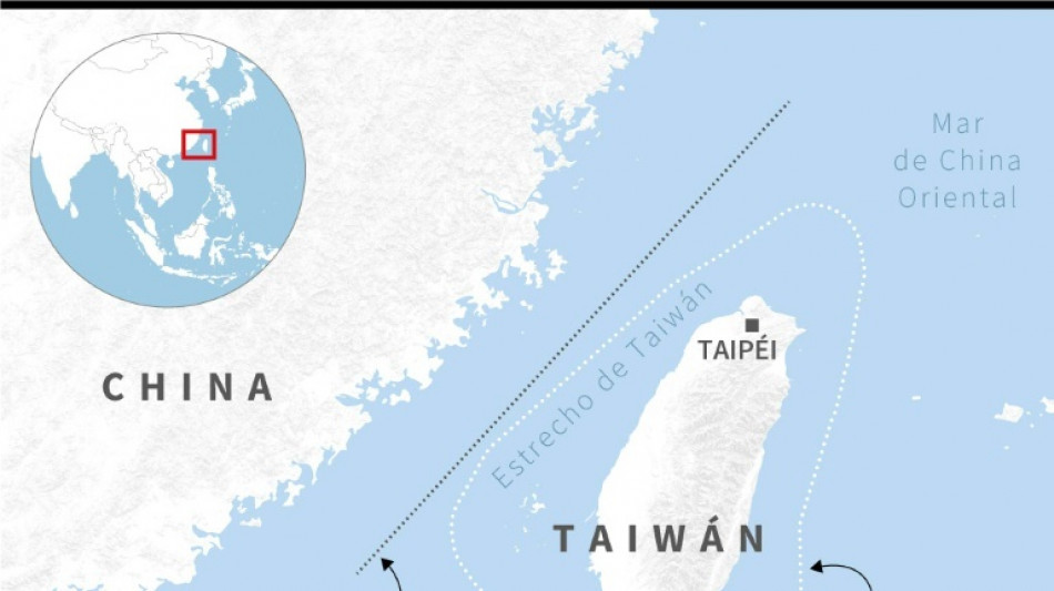 China despleg&oacute; unos 20 aviones y drones alrededor de Taiw&aacute;n tras venta de misiles de EEUU