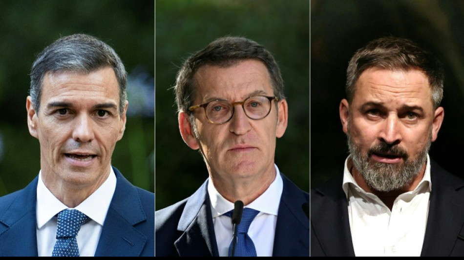 S&aacute;nchez, Feij&oacute;o y Abascal: tres protagonistas de las elecciones espa&ntilde;olas