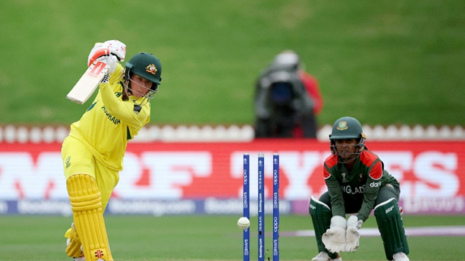 Australia battle past gritty Bangladesh in Cricket World Cup