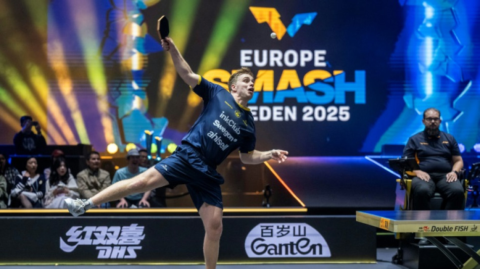 Tennis de table: Moregard, premier Europ&eacute;en &agrave; remporter &agrave; Malm&ouml; un Grand Smash