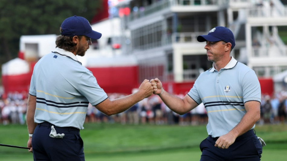 Europe grabs 3-1 lead as US seeks Trump boost at Ryder Cup