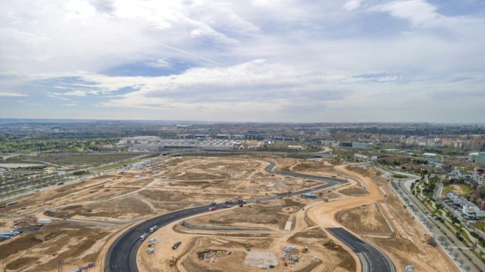 "La Monumental" steht: Formel-1-Kurs in Madrid nimmt Form an