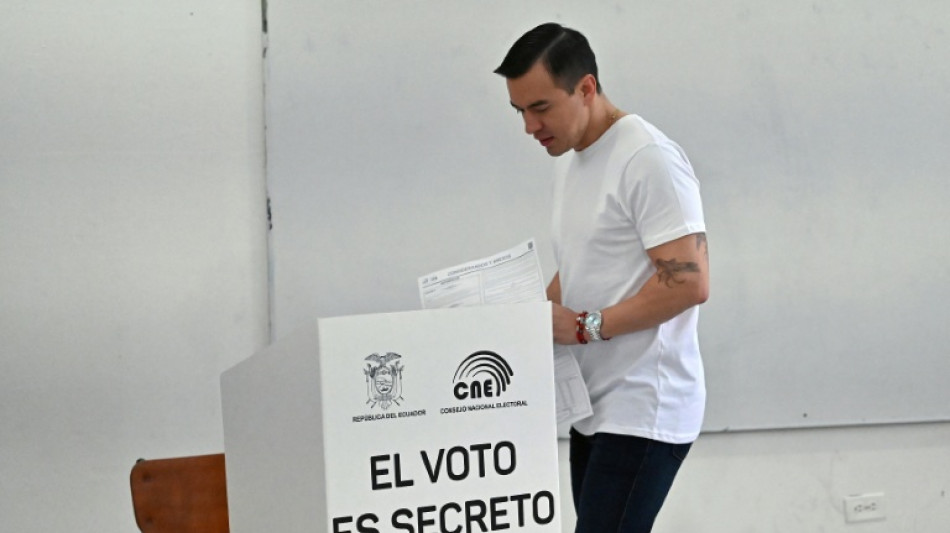 Ecuador votes on hosting foreign bases as Noboa eyes more powers