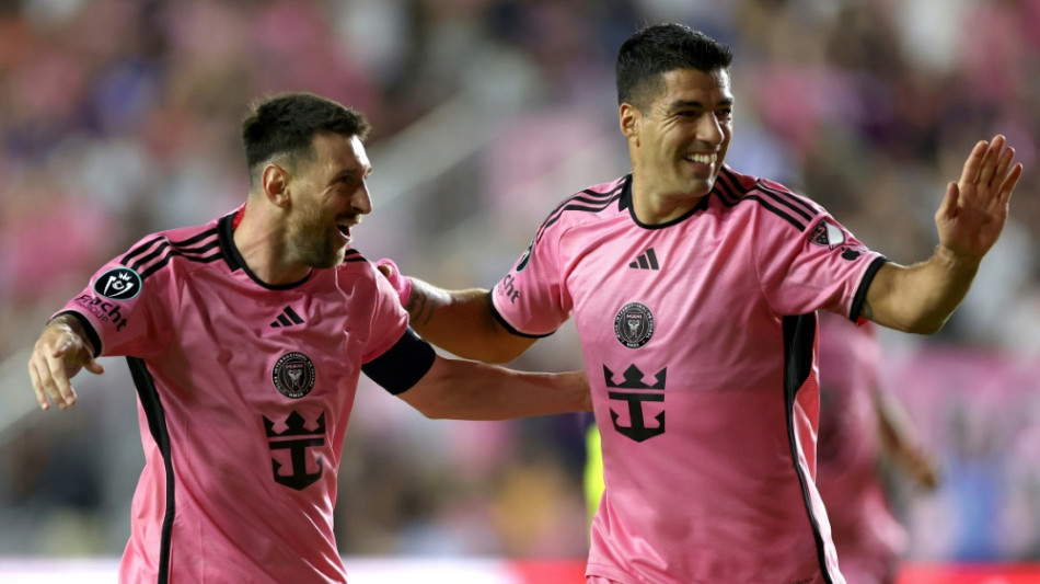Messi und Suarez f&uuml;hren Miami ins Viertelfinale