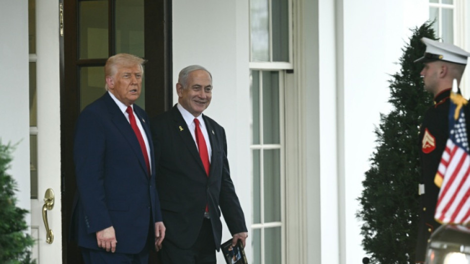Trump sieht vor Treffen mit Netanjahu "gute Chance" f&uuml;r Gaza-Waffenruhe