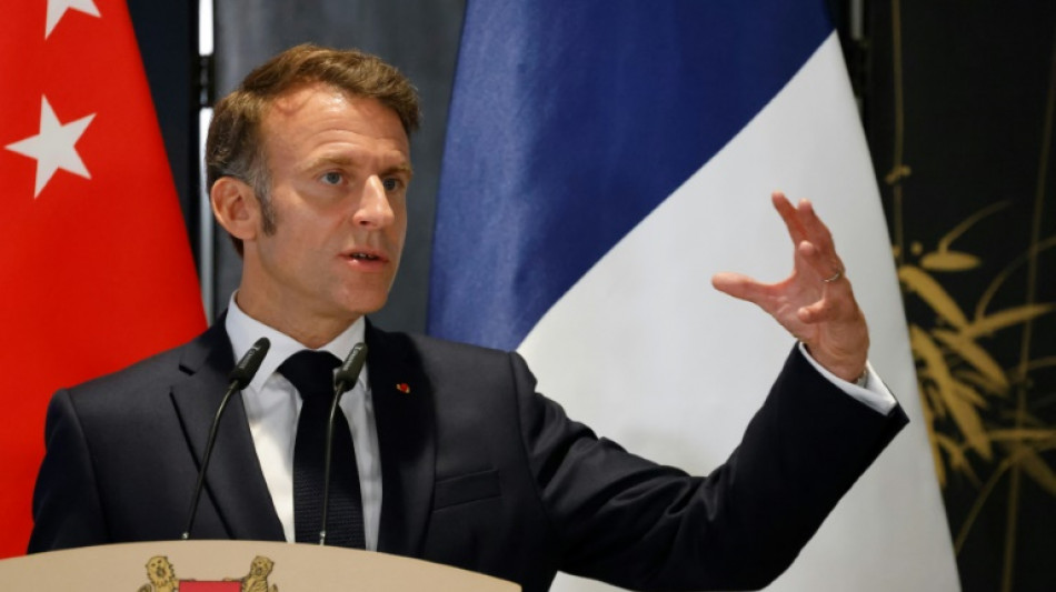 Macron: Ohne Besserung der Lage im Gazastreifen Sanktionen gegen Israel n&ouml;tig