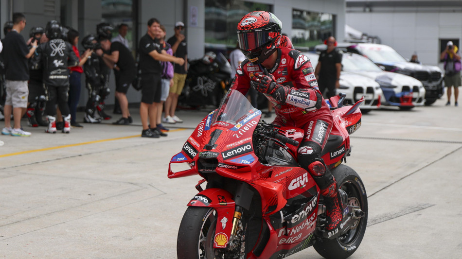 MotpGp: Bagnaia, "Quasi impossibile recuperare ma ci prover&ograve;"